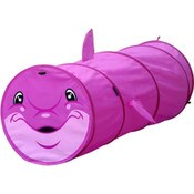 Wholesale - *OUTSIDE OF CA* Pop Up 6 Feet long Caterpillar Play Tunnel Purple Dolphin C/P 5, UPC: 815886011763